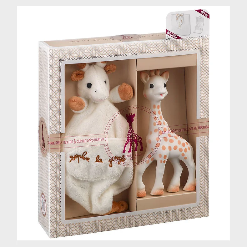 Sophie la Girafe Gaveske - Nusseklud/Bidering
