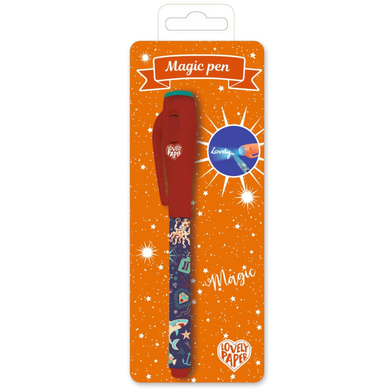 Djeco | Magisk pen med UV-lys, Steve