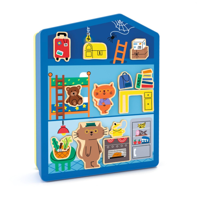 Djeco | Magnetleg - Det lille hus