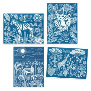 Djeco | Cyanotypi (lystryk) - Nat p savannen