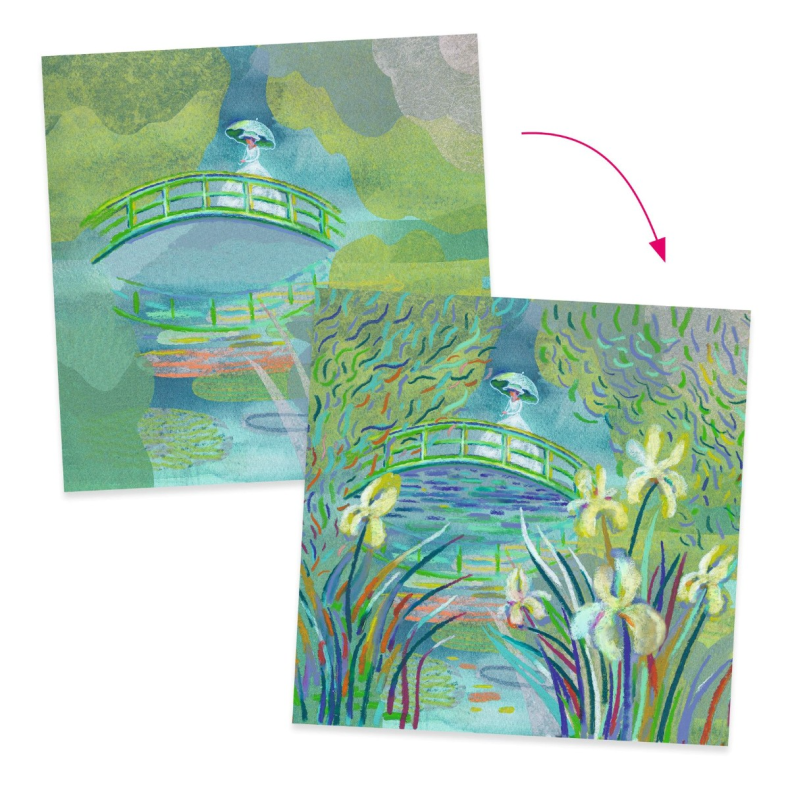 Djeco | Lav kunst som Claude Monet