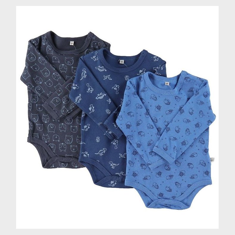 Pippi Body - 1 stk. - Assorteret - L/ - Dreng