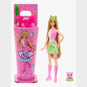 Barbie Pop Reveal Dukke Animal Party Kattekilling