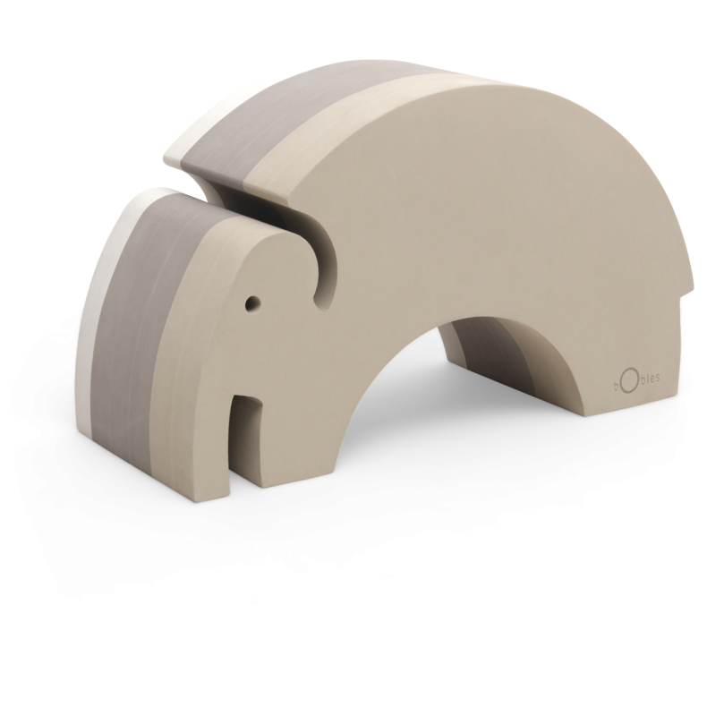 bObles | bObles Elefant L Sand grey