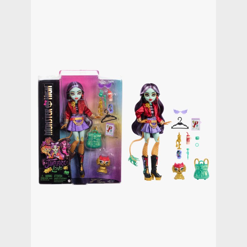 Monster High Dukke Jinafire Long