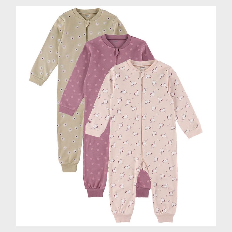 Pippi Heldragt u/f - 1 stk. - Assorteret - Pige/Farvet