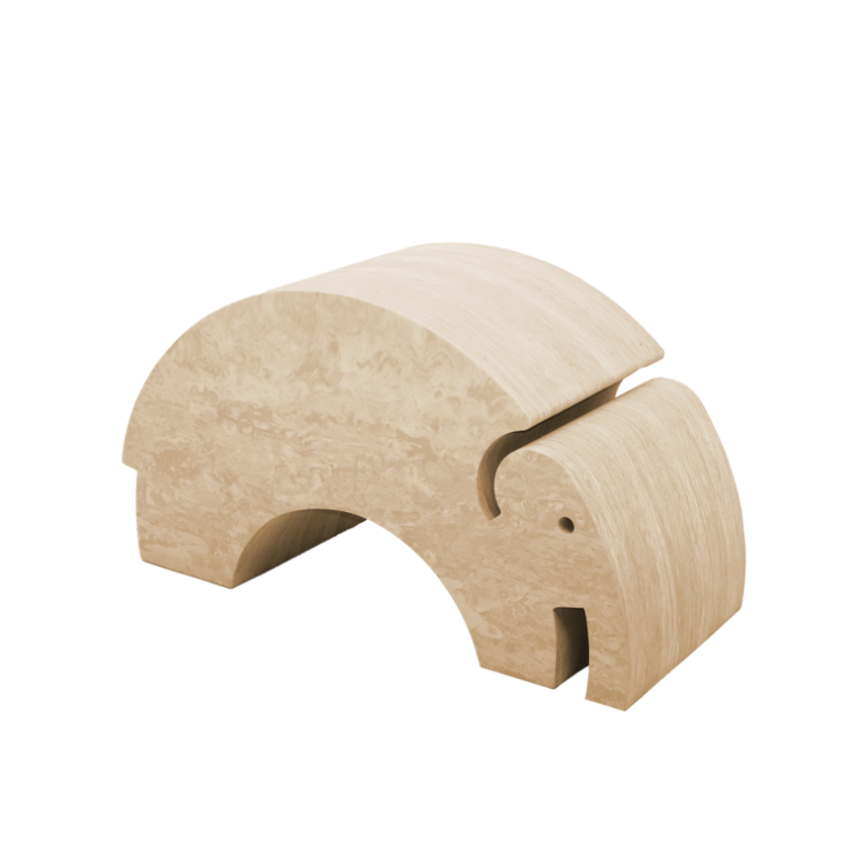 bObles | bObles Elefant L - Natur Sand