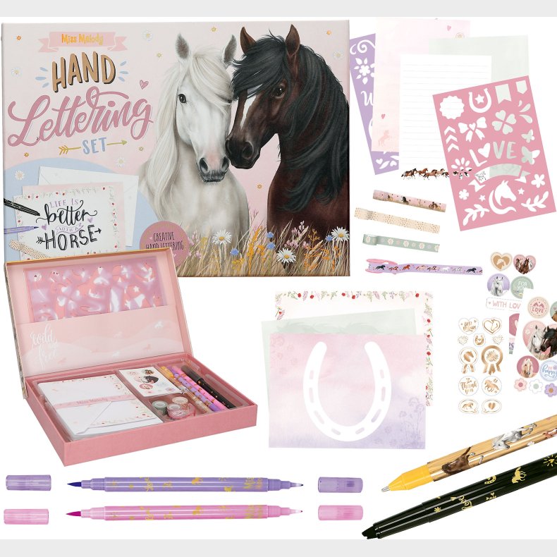 Miss Melody Brevpapir i Boks