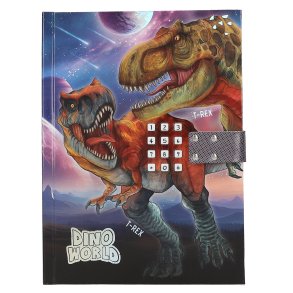 Dino World Dagbog med Kode &  Musik