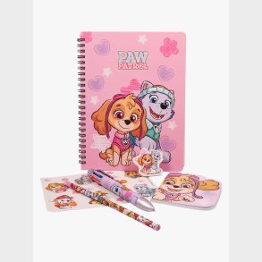 Paw Patrol Skrives�t A5 med Flerfarvet Kuglepen