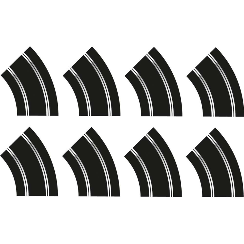 Scalextric R2 Curve 8 track pack