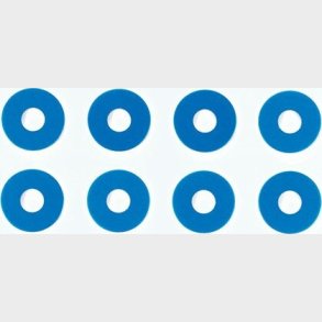 0.75mm Wheel Spacer Blu *8 - 54573 - Tamiya