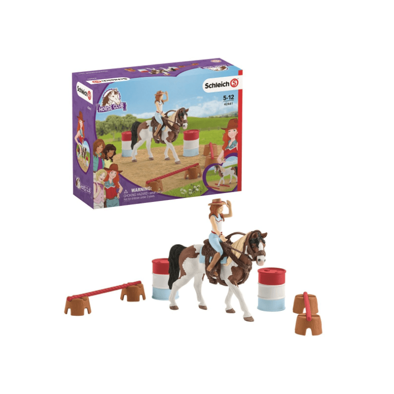 Schleich Horse Club  Hanna&#39;s Western Ridekonkurrence St - legetjsst - Legekammeraten.dk