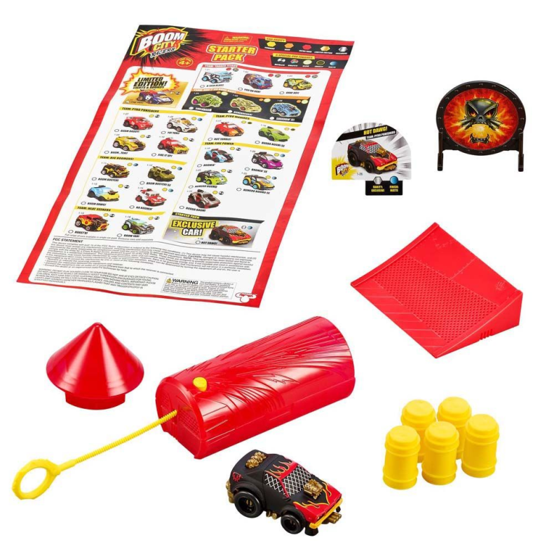 Boom City Racers startpakke m.electronik