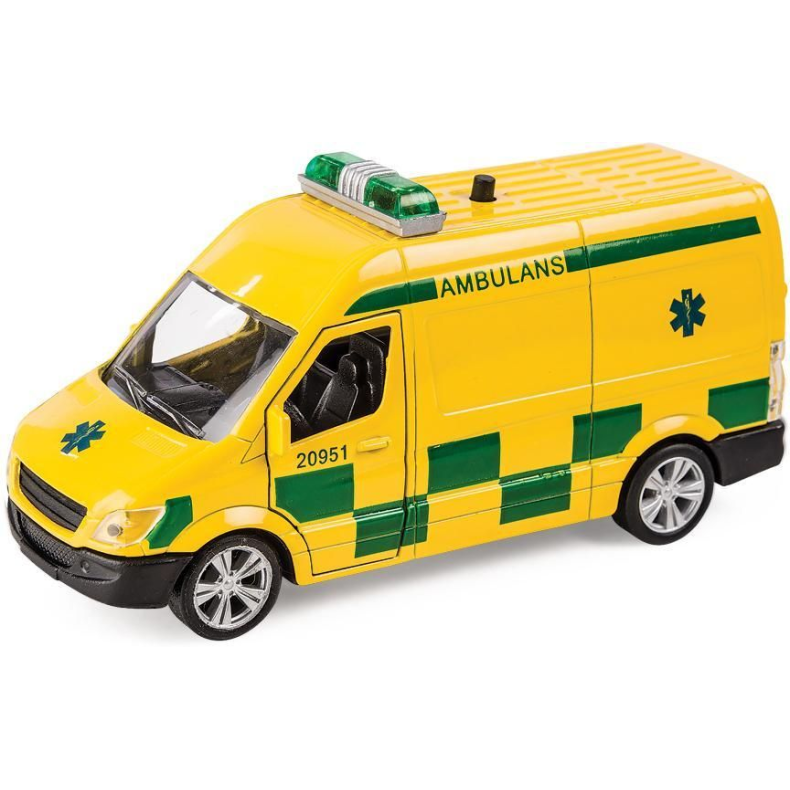 Ambulance vogn m/lys og lyd