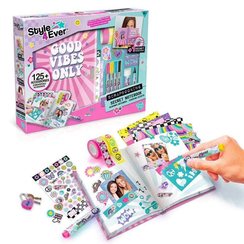 Style 4 Ever Scrapbook Hemmelig Dagbog