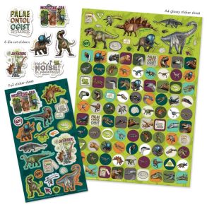 Dinosaur Klisterm�rker Mega Pack