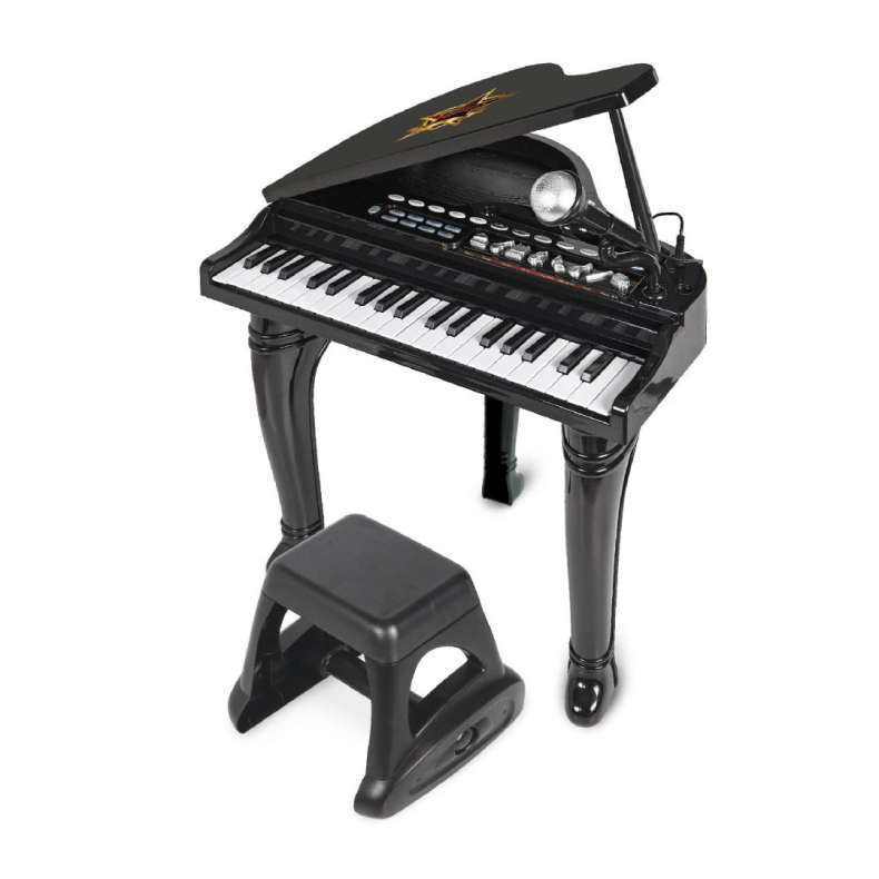 Piano Keyboard til b�rn med skammel