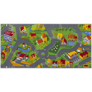 Gulvt�ppe, Leget�ppe By-Trafik 95 x 200