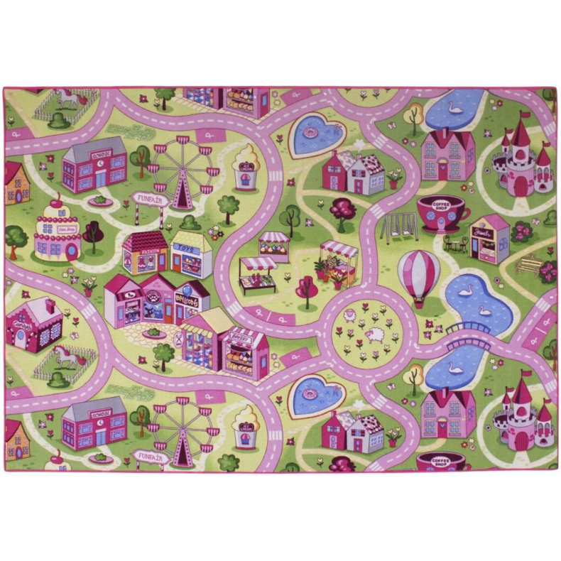 Gulvt�ppe, Leget�ppe by 140 x 200