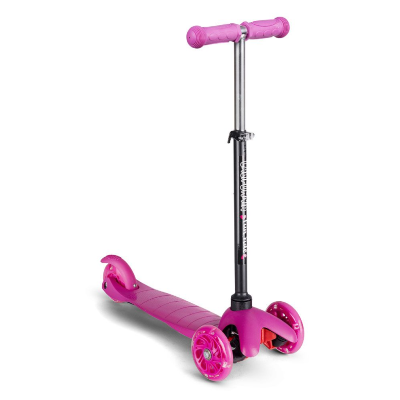 3-hjulet l�behjul m. flex styring og LED