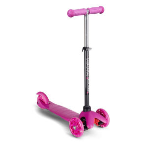 3-hjulet l�behjul m. flex styring og LED