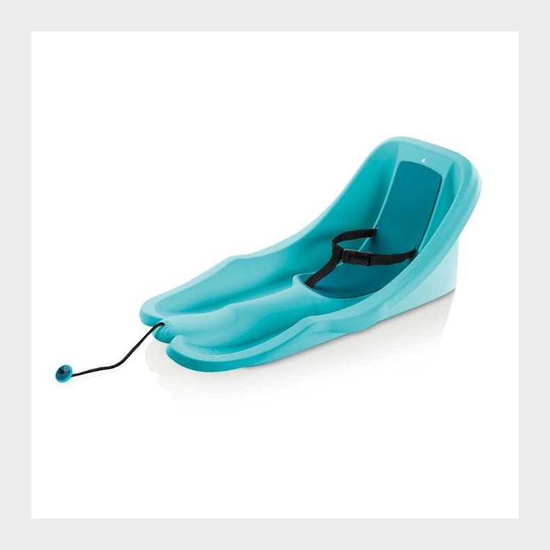 GA Import | Bobslde med skumsde og trepunktssele Turkis