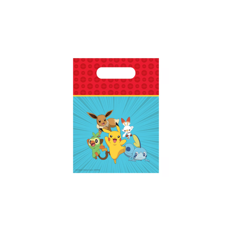 Pok�mon slikposer i plast - 6 stk