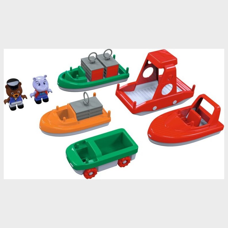 Aquaplay - Bde St Med Figurer - 7 Dele