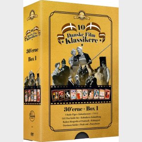 10 Danske Filmklassikere - 1930'erne - Boks 1 - DVD - Film