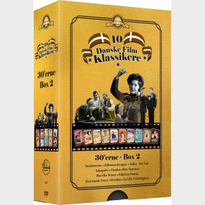 10 Danske Filmklassikere - 1930'erne - Boks 2 - DVD - Film