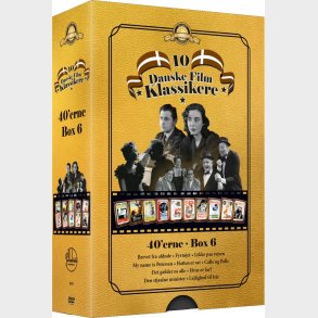 10 Danske Filmklassikere - 1940'erne - Boks 6 - DVD - Film