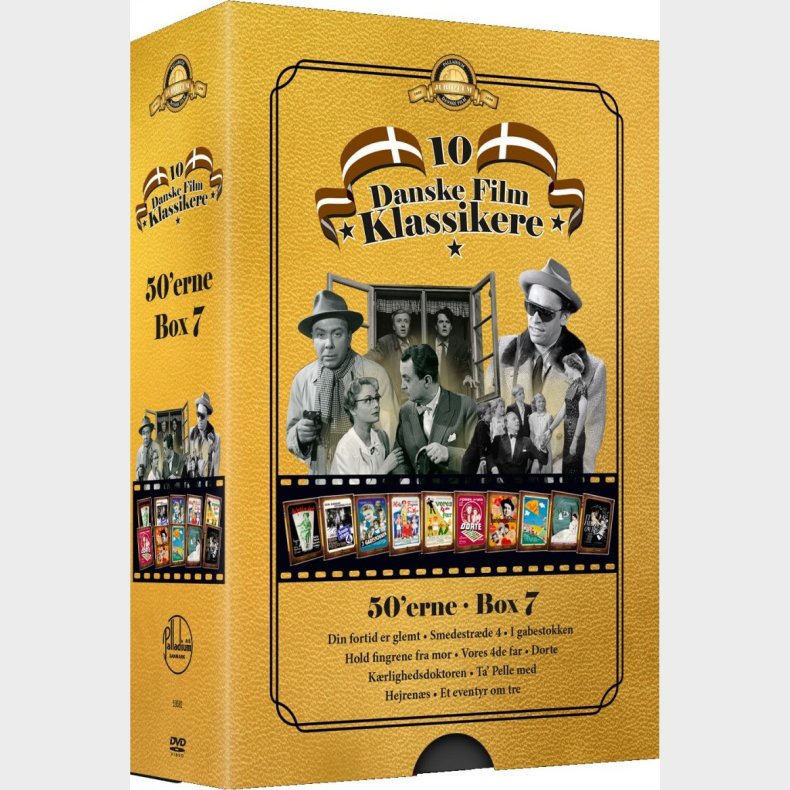 10 Danske Filmklassikere - 1950'erne - Boks 7 - DVD - Film