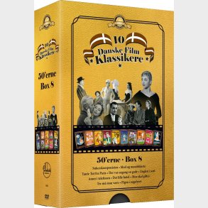 10 Danske Filmklassikere - 1950'erne - Boks 8 - DVD - Film