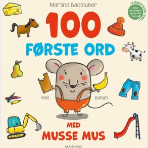 100 Frste Ord Med Musse Mus - Martina Badstuber - Bog