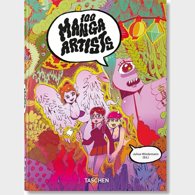 100 Manga Artists. 45th Ed - Julius Wiedemann - English Book