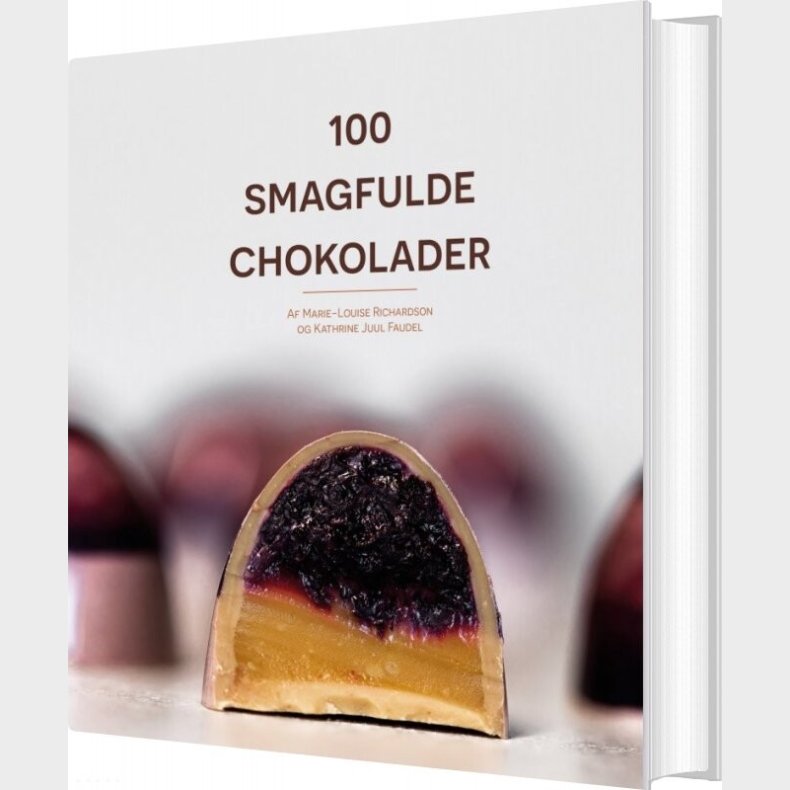 100 Smagfulde Chokolader - Kathrine Juul Faudel - Bog