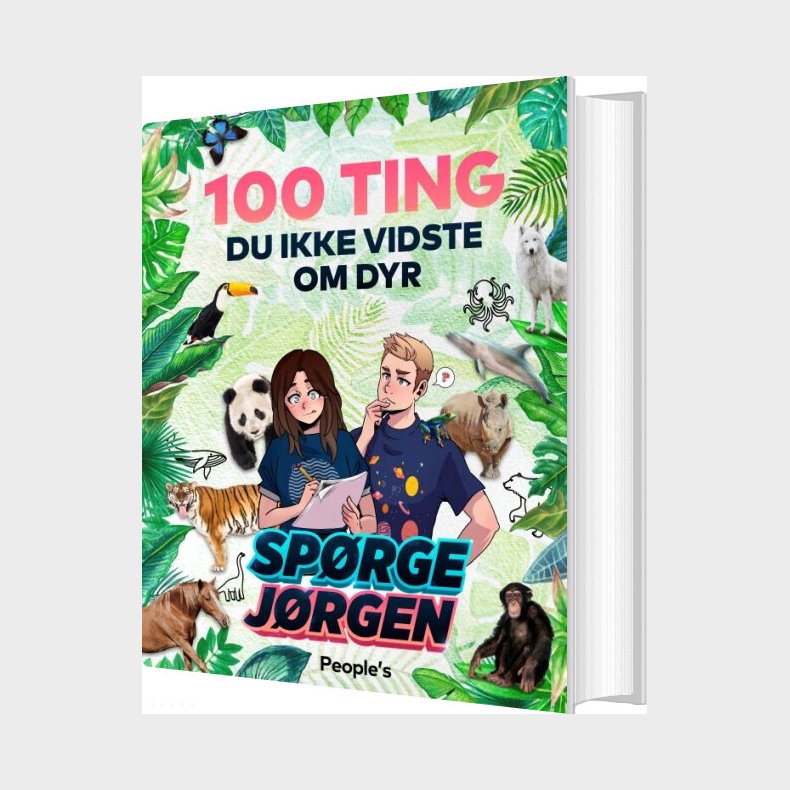 100 Ting Du Ikke Vidste Om Dyr - Kristina land Iskov - Bog
