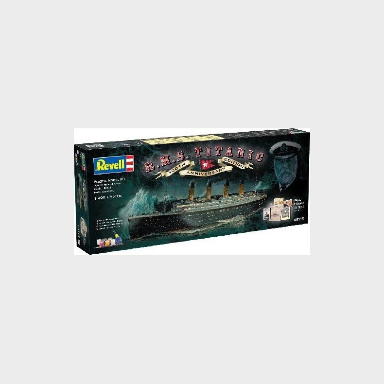 Revell - Rms Titanic Bygges�t - 100th Anniversary Edition - 1:400
