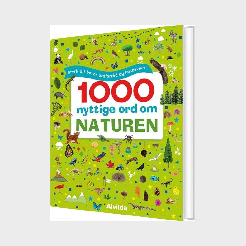 1000 Nyttige Ord Om Naturen - Styrk Dit Barns Ordforrd Og Lseevner - Bog