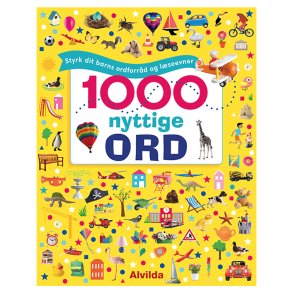 Forlaget Alvilda | 1000 nyttige ord - Styrk dit barns ordforrd