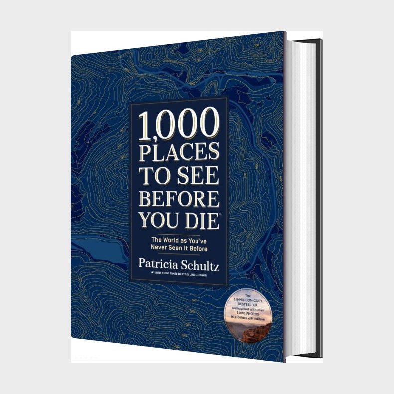 1000 Places To See Before Your Die - Deluxe Edition - Patricia Schultz - English Book