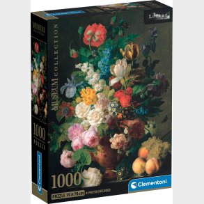 1000 Puslespil Museum-louvre Bowl Of Flowers Brikker