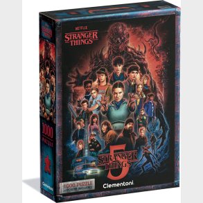 1000 Puslespil Stranger Things 5 Brikker