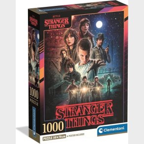 1000 Puslespil Stranger Things - S01 Brikker