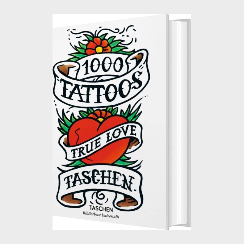 1000 Tattoos - Burkhard Riemschneider - English Book