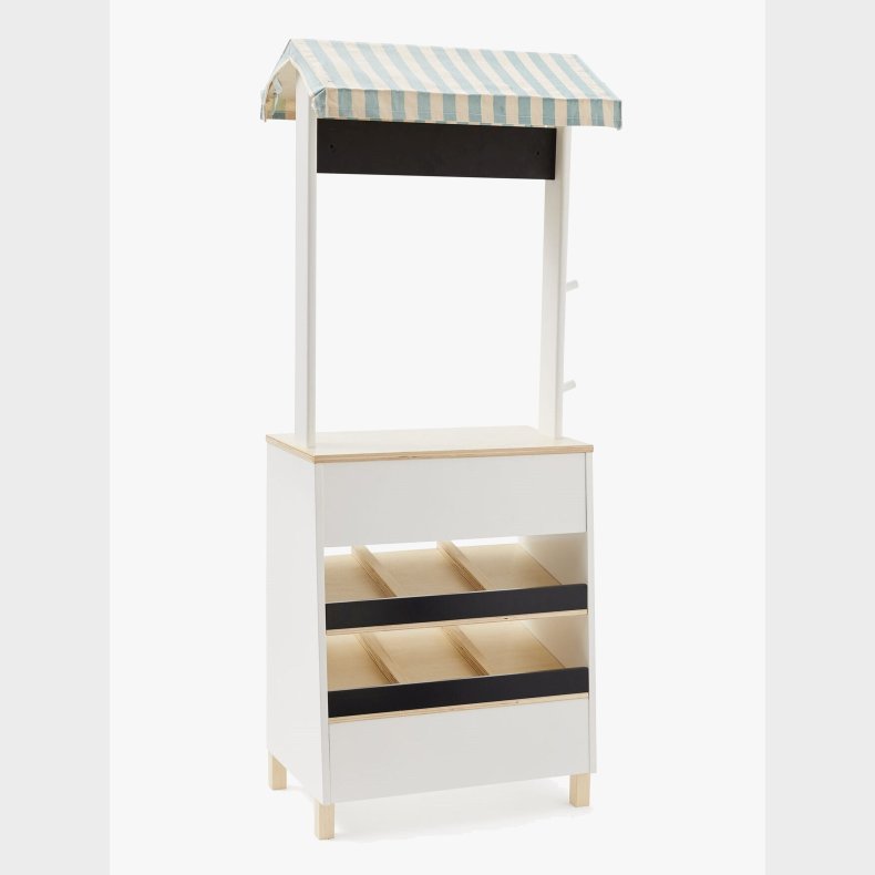 Kids Concept Bistro Markedsbod, Hvid/Multi