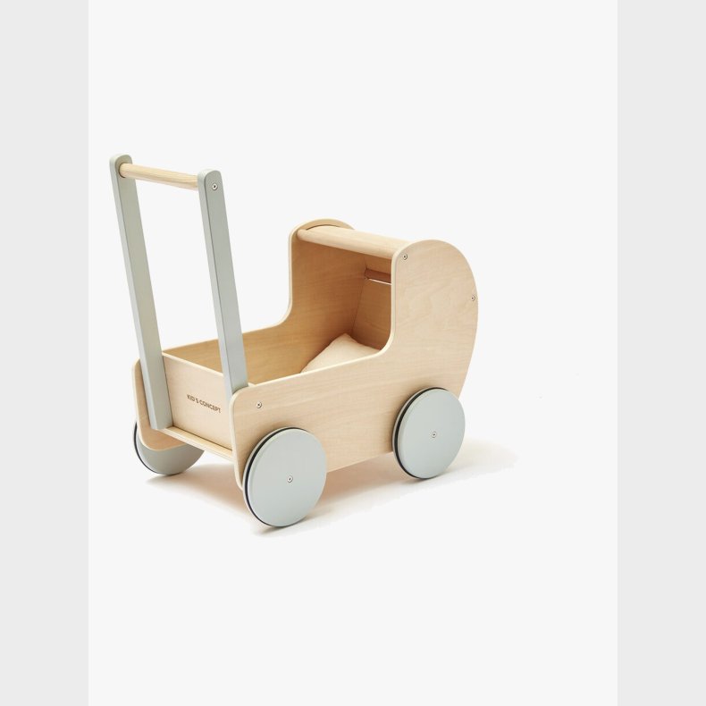 Kids Concept Dukkevogn Natur