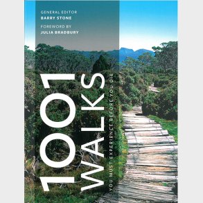 1001 Walks You Must Experience Before You Die - Barry Stone - English Book