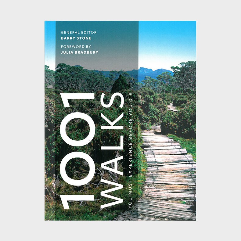 1001 Walks You Must Experience Before You Die - Barry Stone - English Book